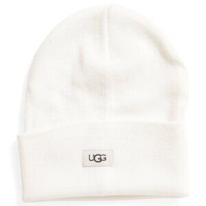 new UGG Knit Cuff Hat Ivory unisex 267mn
